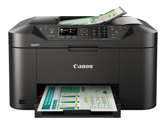 CANON MAXIFY MB2150 MFP colour ink-jet A4 210x297mm A4 18ppm copy 19 ipm print 250 sheets USB 2.0 Wi-Fi USB host