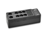 APC Back-UPS 500VA 8 schuko outlets 230V 1 USB charging port