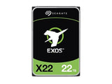 SEAGATE Exos X22 22To HDD SATA 6Gb/s 7200TPM 256Mo cache 3.5p 512e/4KN