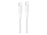 BELKIN USB-C TO USB-C 240W 2.0 BRAIDED PCR 3M WHITE