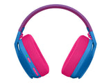 LOGITECH Lightspeed G435 Headset full size Bluetooth / 2.4 GHz radio frequency wireless blue Discord Certified