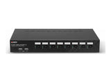 LINDY 8 Port DisplayPort 1.2 USB 2.0 KVM Switch Switches between up to 8 PCs from one display keyboard and mouse