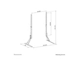 NEOMOUNTS DS45-430BL19 Support de bureau pour écran à poser 23-75p