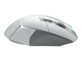 LOGITECH G G502 X LIGHTSPEED Mouse optical 8 buttons wireless 2.4 GHz USB LOGITECH LIGHTSPEED receiver white