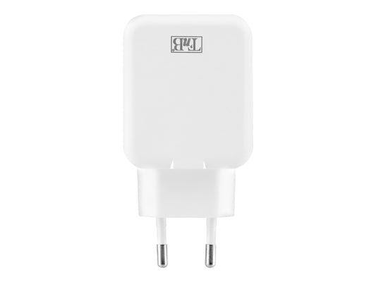 TNB 4.8A Mains 2 USB Charger White