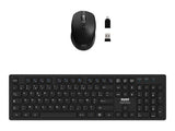 PORT DESIGNS Mouse and Keyboard 2in1 Robust and long-lasting keyboard Ergonomic and ambidextrous mouse Wireless 2.4Ghz USB-A/USB-C