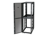 APC NetShelter SX Colocation 2 x 20U 600mm Wide x 1070mm Deep Enclosure with Sides Black