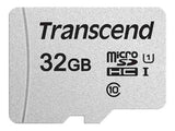 TRANSCEND 32Go UHS-I U1 microSD avec adaptateur SD pour smartphone / tablette