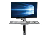 EATON TRIPPLITE Adjustable-Height Wall-Mount Sit-Stand Workstation Single-Display