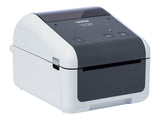 BROTHER TD-4210D Label printer direct thermal Roll 118mm 203dpi 127mm/sec USB 2.0 serial grey white