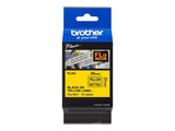 BROTHER FLe-6511 Black on White Flag Tape for Brother P-touch D800W P900W P950NW