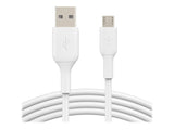 BELKIN BOOST CHARGE Micro-USB to USB-A Cable PVC 1M White