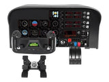 LOGITECH Flight Radio Panel Flight simulator instrument panel wired for PC