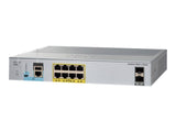 CISCO Catlyst2960L 8-port GigE with PoE 2x1G SFP LANLite Remanufactured