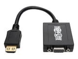 EATON TRIPPLITE HDMI to VGA with Audio Converter Cable Adapter for Ultrabook/Laptop/Desktop PC M/F 6-in. 15.24 cm