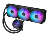 ASUS ROG Strix LC III ARGB LCD all-in-one CPU liquid cooler with 2.1 IPS LCD Aseteks new Gen7 v2 pump and premium ROG ARGB fans