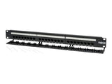 EATON TRIPPLITE 24-Port 1U Rack-Mount Cat6/Cat5 110 Patch Panel 568B RJ45 Ethernet TAA