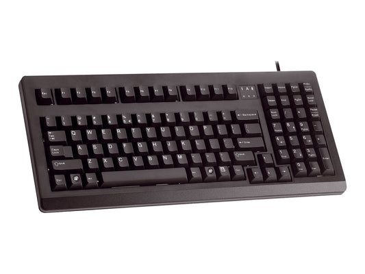 CHERRY 19Z Compact Keyboard USB black (US) US-english with EURO symbol