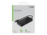 BELKIN Adaptateur USB-C vers HDMI DP DVI ou VGA
