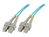 MCL SC/SC Multimode duplex 50/125 OM3 optical fiber - 10m