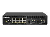 QNAP QSW-M2108R-2C 8x 2.5GbE 2x 10GbE SFP+ NBASE-T Combo web managed switch