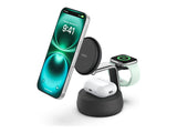 BELKIN UltraCharge Pro 25w Qi2 3in1 Magnetic Charger Charcoal