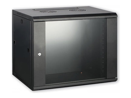 MCL 19p cabinet 12U depth 600 - Black