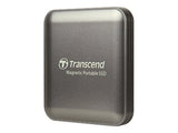 TRANSCEND 2To SSD Externe ESD420C USB 20Gbps Type C Magsafe Gris acier