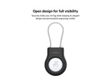BELKIN Secure Holder with Wire Cable for Airtag Black