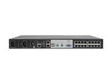 EATON NetDirector 16port Cat5 KVM over IP Switch Virtual Media 1 Remote + 1 Local User 1U Rack-Mount TAA