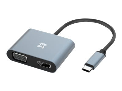 XTREMEMAC Adaptateur USB Type C / HDMI et VGA