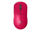 LOGITECH G PRO X SUPERLIGHT 2 Mouse gaming optical 5 buttons wireless 2.4 GHz USB LIGHTSPEED receiver pink