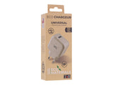 TNB USB Eco-friendly Wall Charger 2.4A Sand