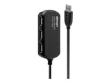 LINDY Rallonge active USB 2.0 Pro avec Hub 4 ports 12m