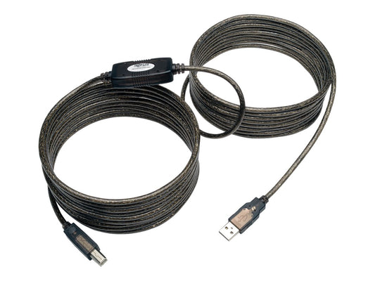 EATON TRIPPLITE USB 2.0 A/B Active Repeater Cable M/M 25ft. 7.62m