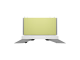 HP Clr LaserJet Green Storage Stand