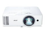 ACER S1386WH - WXGA 1280 x 800 - 3600 ANSI Lumens - 20000:1 - 0.52 87inch - 98cm - 16W Speaker x 1 - 3 ans RA