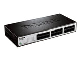 D-LINK 24Port Fast Ethernet Switch RJ45 10/100Mbps Rackable Non Administrable