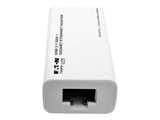 EATON TRIPPLITE USB-C to Gigabit Network Adapter Thunderbolt 3 Compatibility White