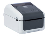 BROTHER TD-4210D Label printer direct thermal Roll 118mm 203dpi 127mm/sec USB 2.0 serial grey white