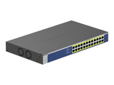 NETGEAR 24PT GIGE UNMNGED SWTCH W/ POE++