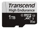 TRANSCEND 1To microSD w/adapter UHS-I U3 High Endurance