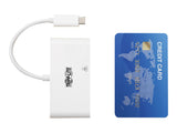 EATON TRIPPLITE USB-C Multiport Adapter - 4K HDMI USB-A Port GbE 60W PD Charging HDCP White