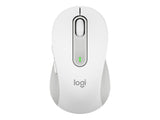 LOGITECH Signature M650 L Mouse large size optical 5 buttons wireless Bluetooth 2.4 GHz Bolt USB receiver off-white