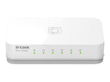 D-LINK 5ports 10/100 Mbps - Plastique - Conception économe en énergie et silencieuse