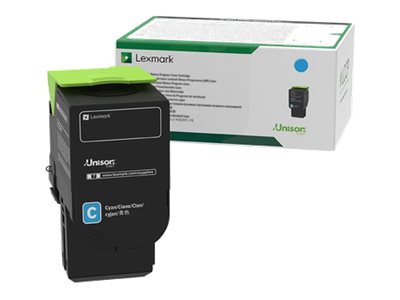 LEXMARK 78C20C0 Cartouche Cyan Programme de retour de 1.4K