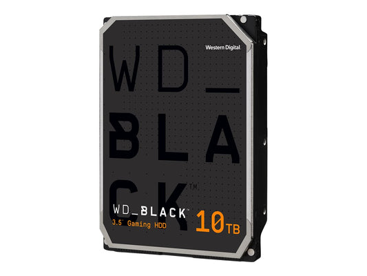 WD Desktop Black 10To HDD 7200rpm 6Gb/s serial ATA sATA 256Mo cache 3.5p intern RoHS compliant Bulk