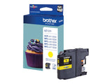 BROTHER LC-123 cartouche dencre jaune capacité standard 600 pages pack de 1