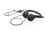 LOGITECH H390 USB-C Computer Headset Midnight Black