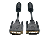 EATON TRIPPLITE DVI Single Link Cable Digital TMDS Monitor Cable DVI-D M/M 6ft. 1.83m